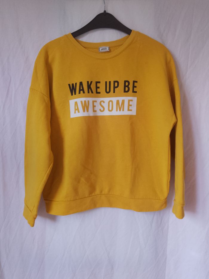 Sweat jaune Pimkie