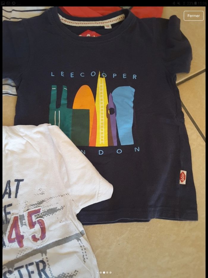 Tshirt manches courtes garçon 5 ans 2€ piece - photo numéro 8