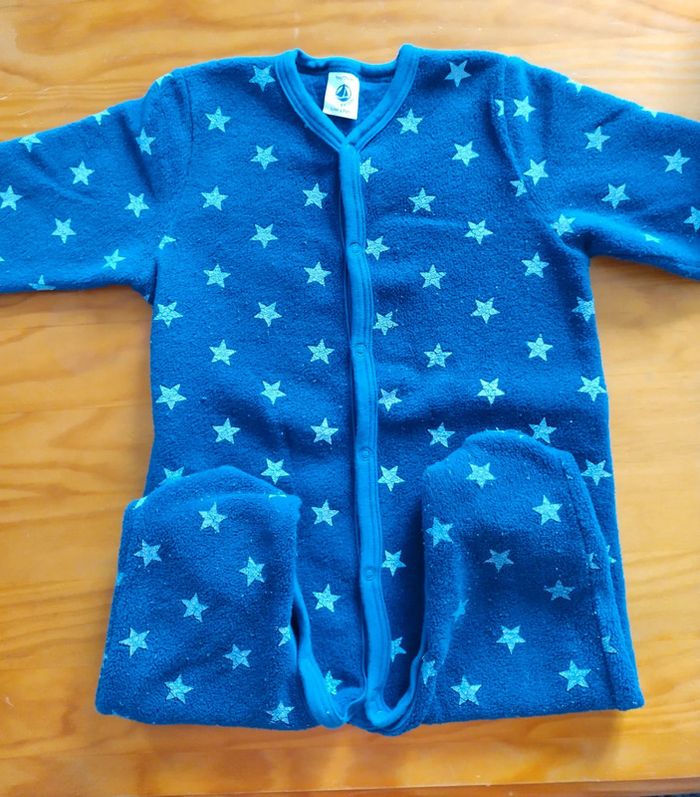 Surpyjama polaire garçon 9 mois Petit Bateau - photo numéro 2