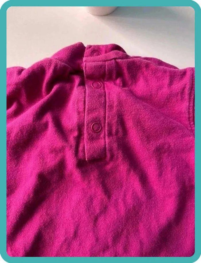 Joli T-shirt manches longues bébé 6 mois la compagnie des petits - photo numéro 4