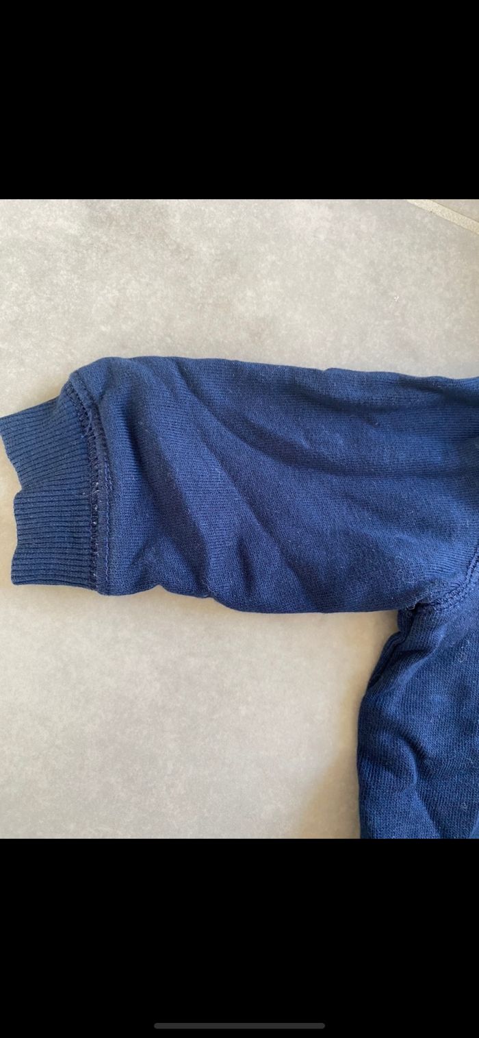 Gilet à capuche zippé 1 mois - photo numéro 6