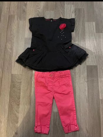 Ensemble tunique plus pantalon 12 mois