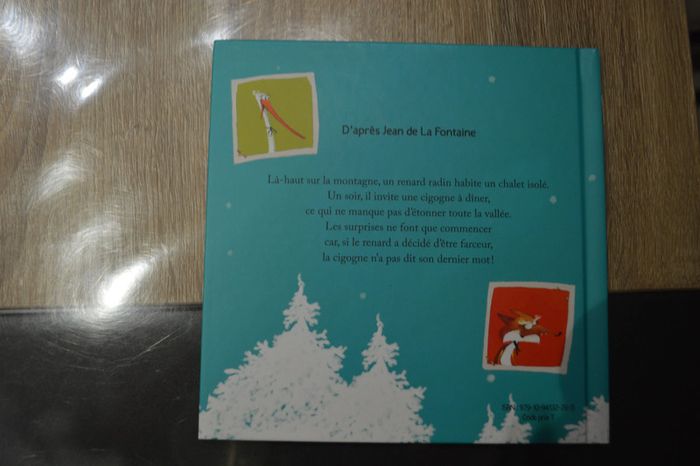 Livre Mac Donald Happy Meal Le renard et la cigogne - photo numéro 2