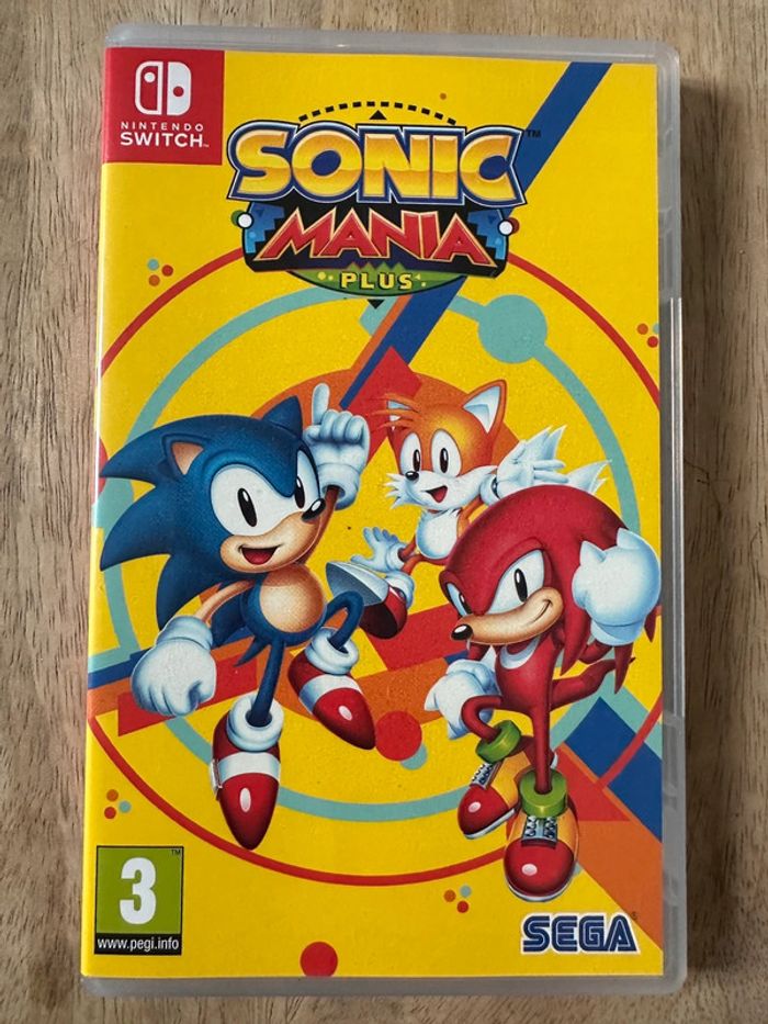 Jeu vidéo Nintendo Switch Sonic Mania Plus Sega Mega Drive collector