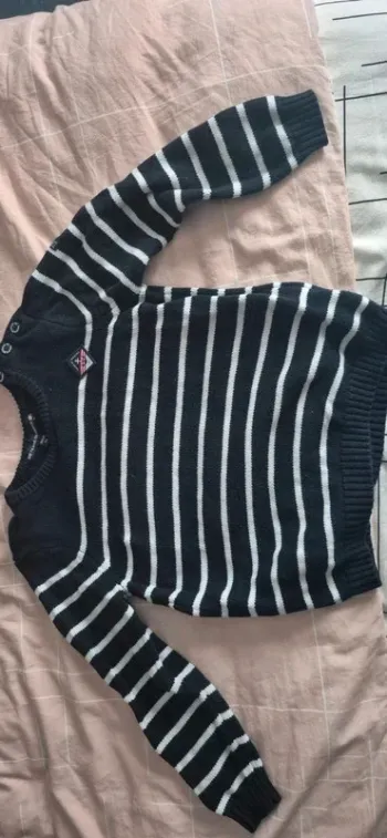 Pull marin garçon