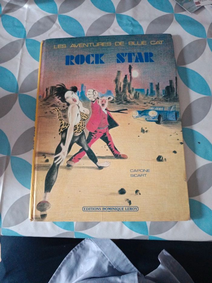 Les aventures de blue cat :rock star