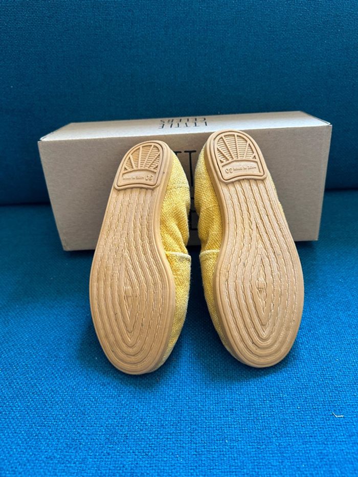Chaussons Little Celebs jaune moutarde 30 - photo numéro 3