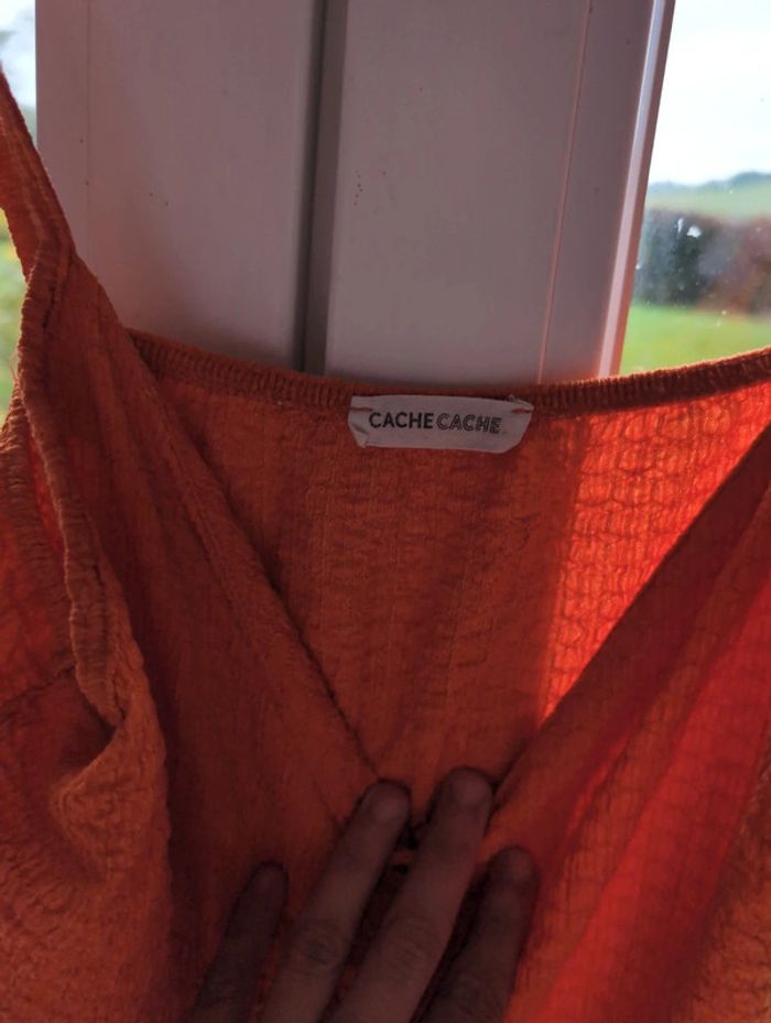 débardeurs orange - photo numéro 2