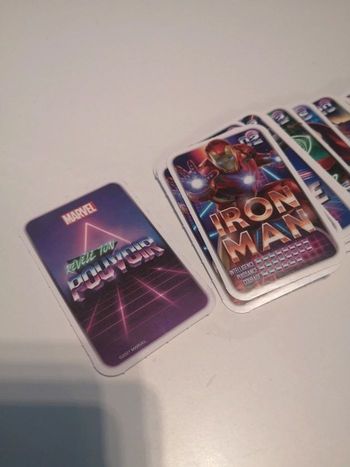 Cartes Marvel "Révèle ton pouvoir" 2021