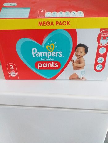 Couche culotte pampers