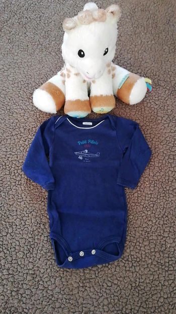 Body petit bateau avion 6 mois