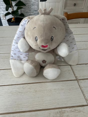 Peluche lapin doudou