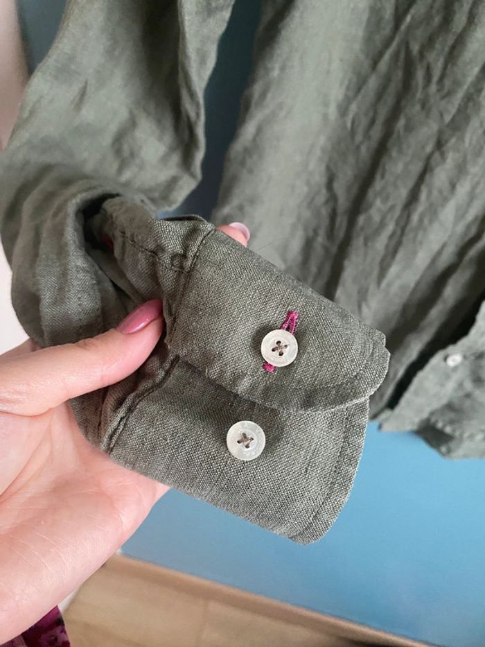 Chemise homme XS en lin - photo numéro 5