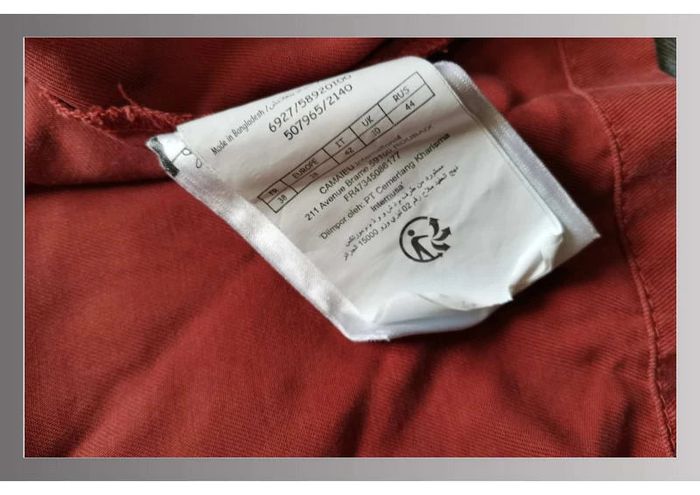 veste Camaieu couleur brique taille 38 femme - photo numéro 4