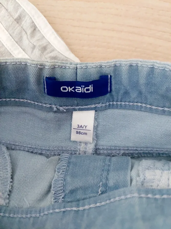 Lot de 2 shorts neufs Okaïdi (3 ans) - photo numéro 2