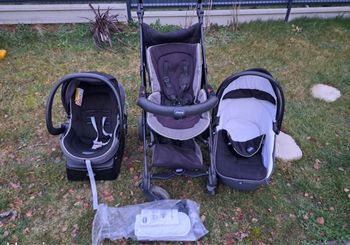 kit poussette chico trio