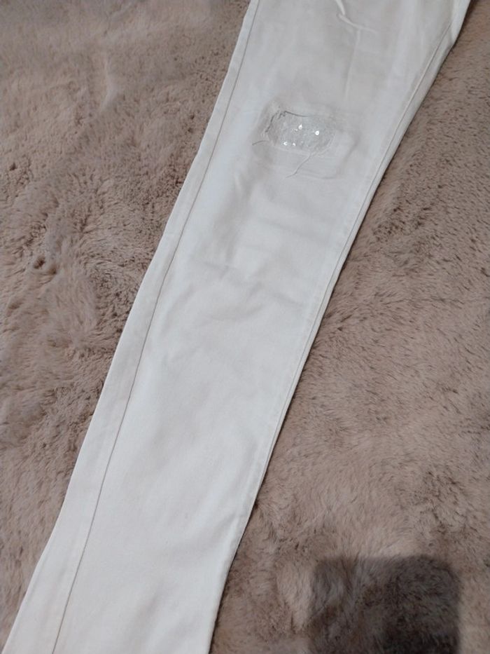 Jeans blanc - photo numéro 2