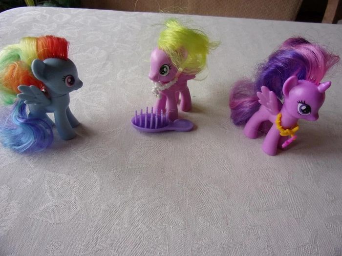 Lot de 3 Ponys avec accessoires - photo numéro 2