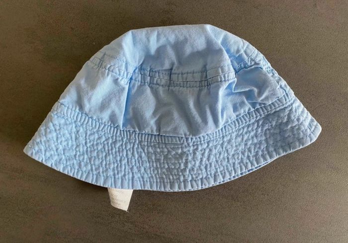Chapeau d'été bleu - photo numéro 2