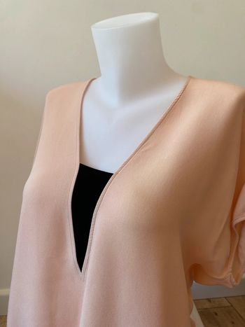 Haut Zara rose et noir