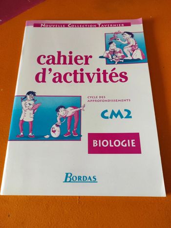 Cahier d'activités Biologie Bordas