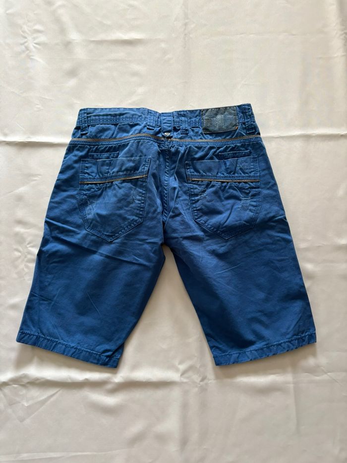 Bermuda bleu électrique - Amica Denim - L/40-W.30 - photo numéro 2