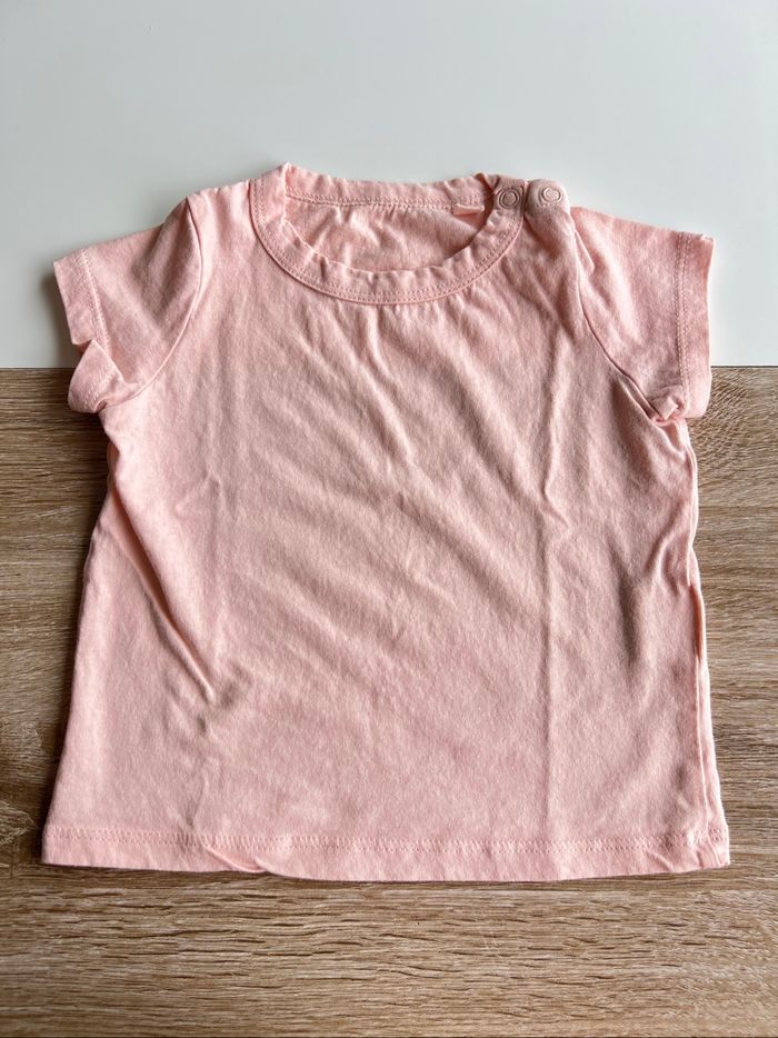Lot tee shirt fille 18 mois - photo numéro 6