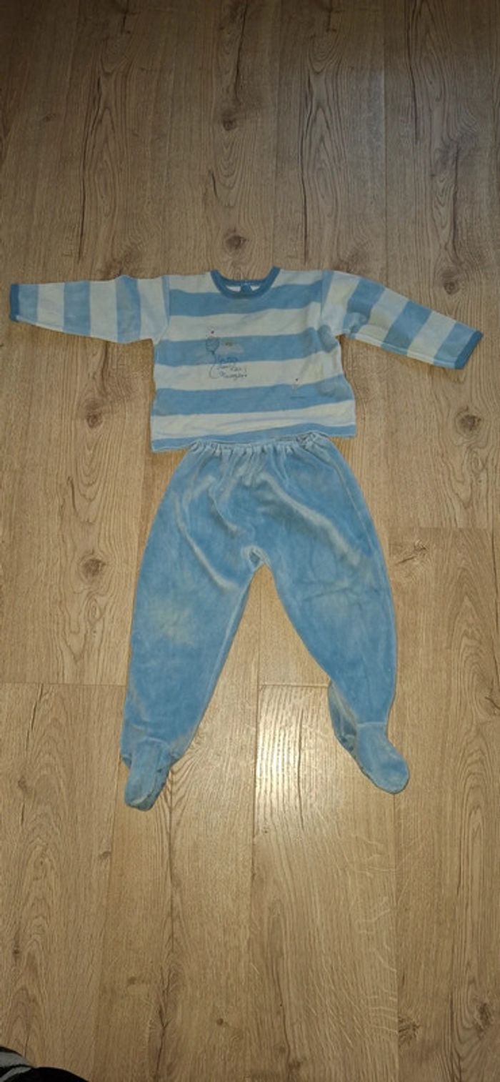 Pyjama 2pièces 24mois Petit Bateau
