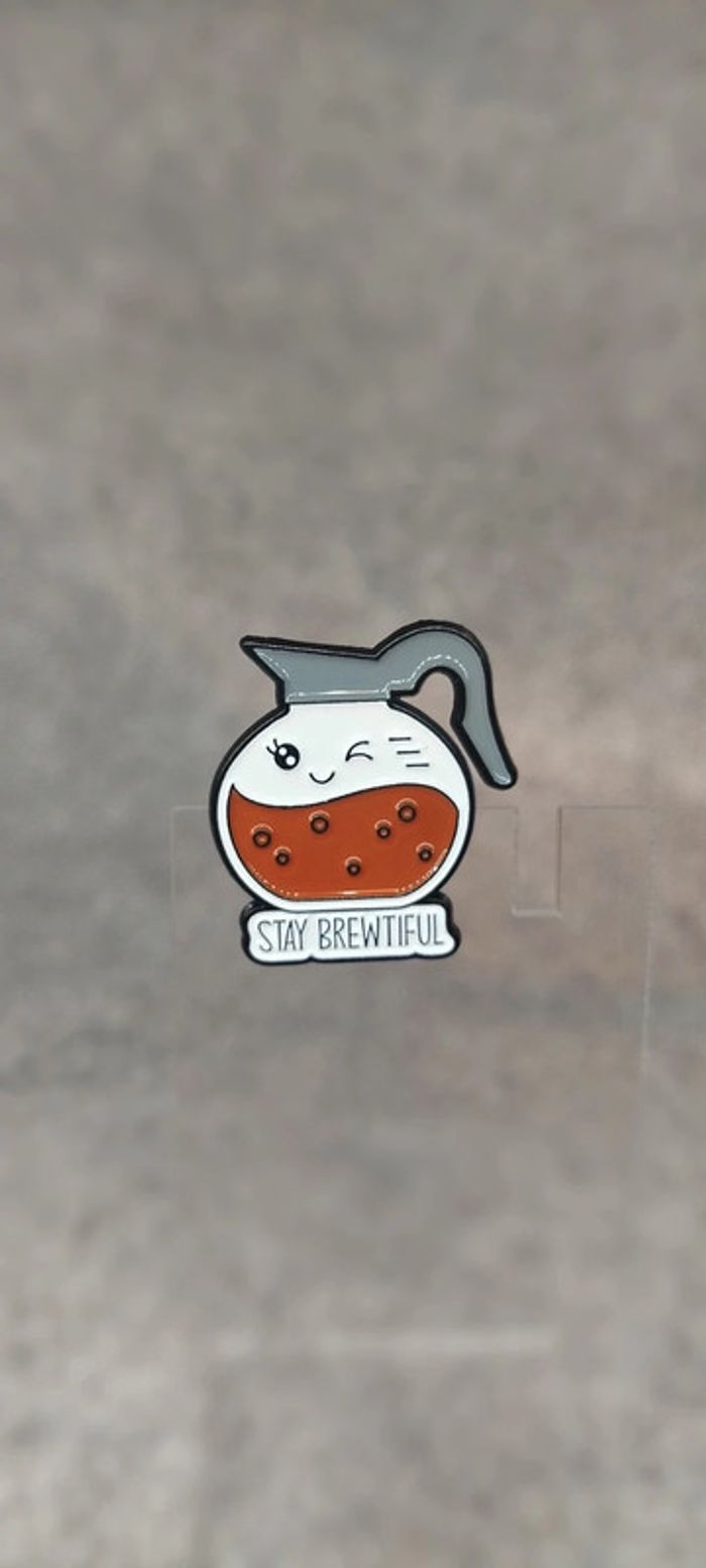 🍄 pin's cafetière