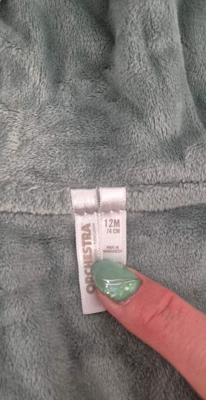 Veste zippée à capuche 12 mois - photo numéro 5