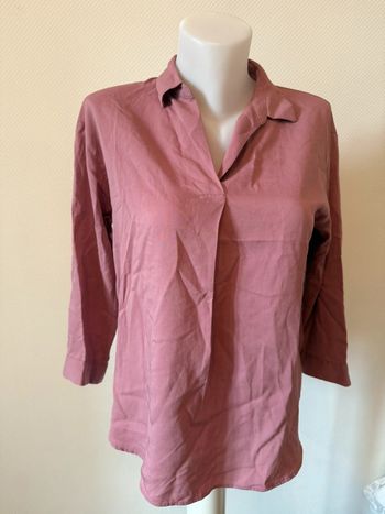 Blouse uniqlo neuve taille S rose