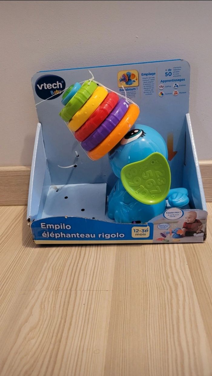Empilo elephanteau rigolo VTECH.