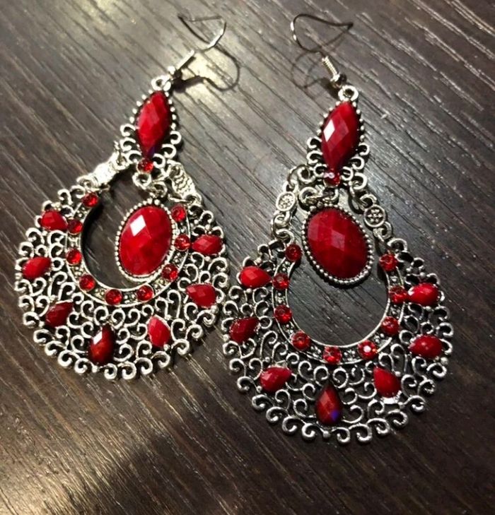 Boucle d'oreille bohème