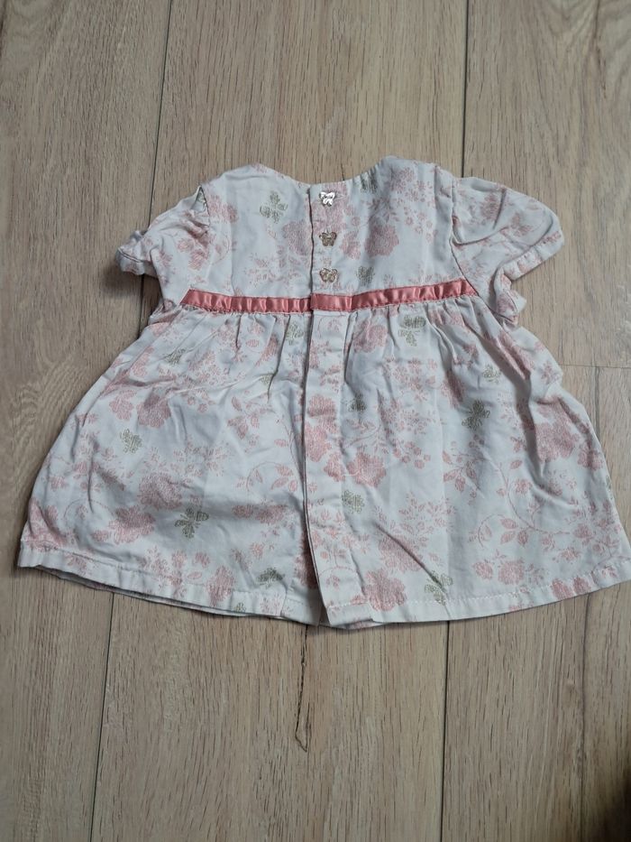 Blouse manches courtes sergent major taille 3mois - photo numéro 2