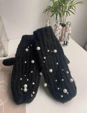 Moufles polaire / perles