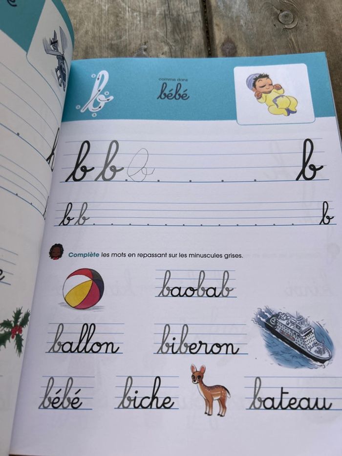 cahier d’écriture, les lettres - photo numéro 4