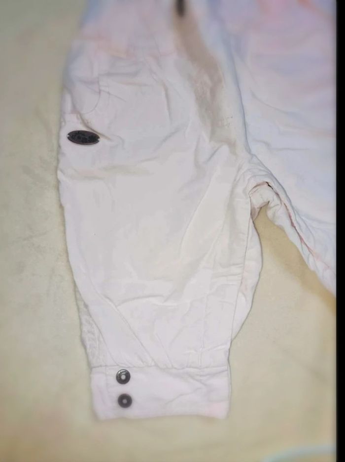 Pantalon rose très pâle Kitchoun fille 6 mois - photo numéro 2