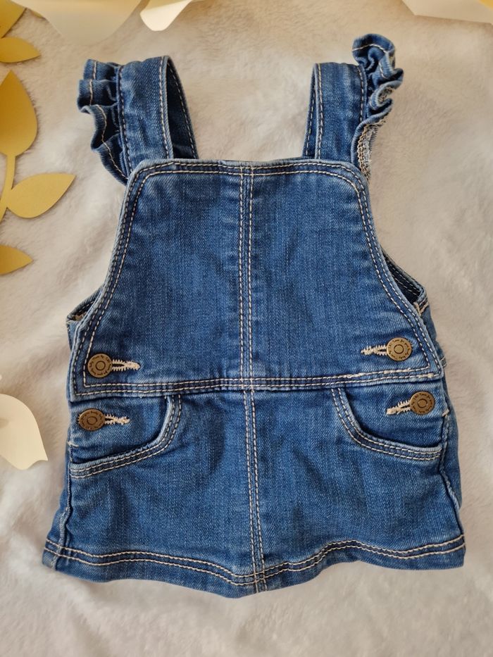 Ensemble salopette + t-shirt 1 mois - photo numéro 3