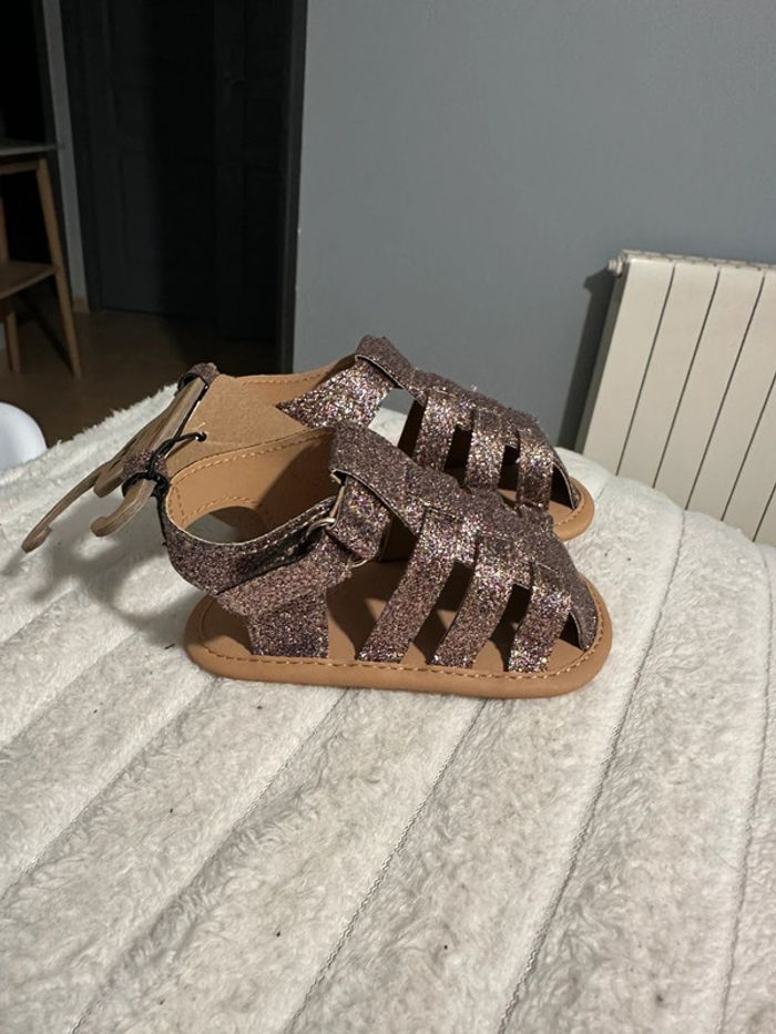 Sandales à paillettes - photo numéro 2