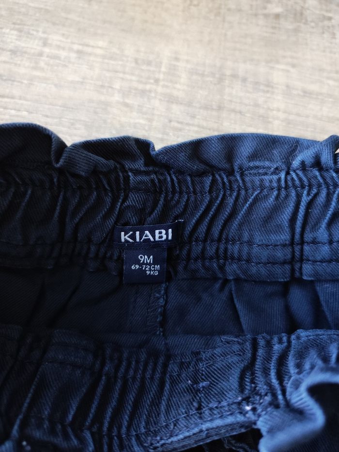 Pantalon bleu en toile - photo numéro 2