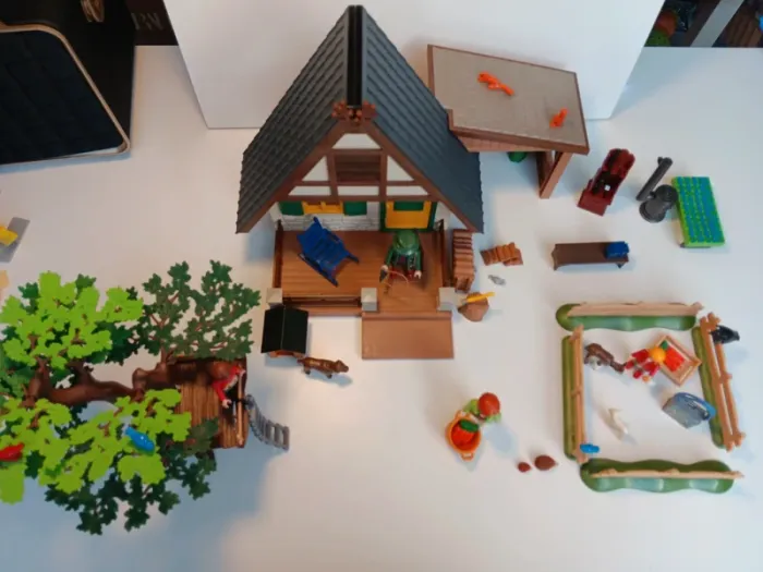 Lot figurines playmobil chalet de montagne - photo numéro 5