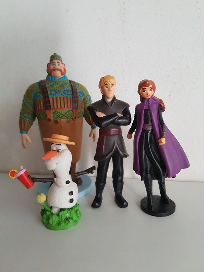 La reine des neiges figurines à collectionner Disney Olaf, Oaken - photo numéro 14