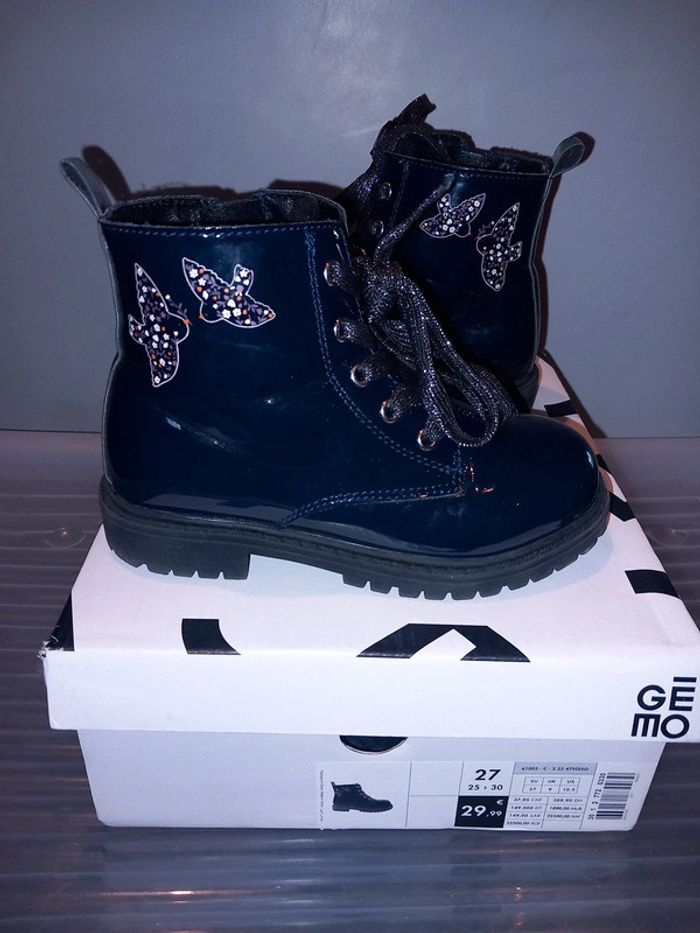Bottines marine 27 - photo numéro 3