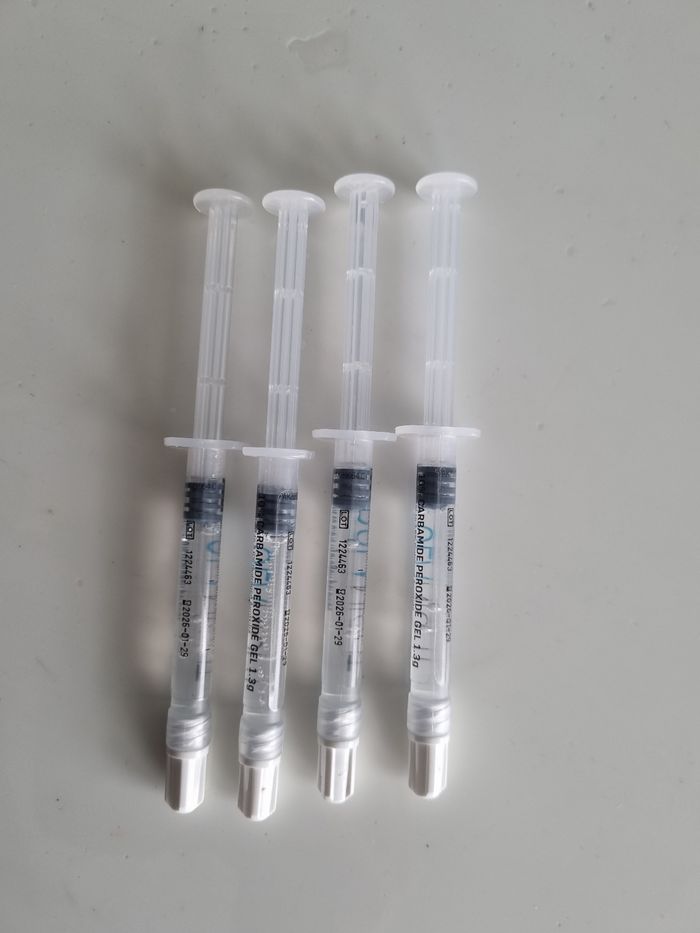 4 seringues blanchiment dentaire dentiste professionnel - photo numéro 3
