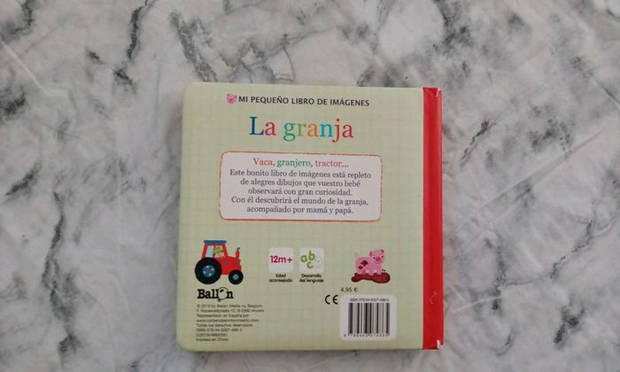 Libro bebe la granja/ livre bébé la ferme espagnol - photo numéro 2