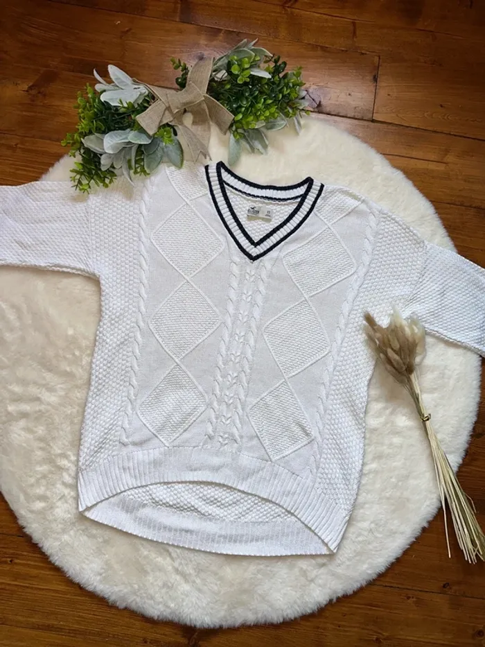 Pull hollister femme - taille XS (34)