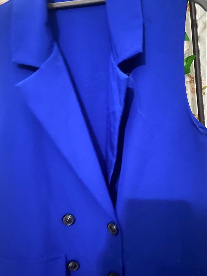 Robe droite bleue - photo numéro 3