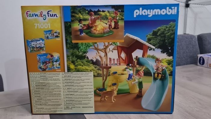 Playmobil  71001 - Cabane dans les arbres avec Toboggan. - photo numéro 2