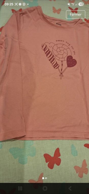 T-shirt ml kiabi 8 ans