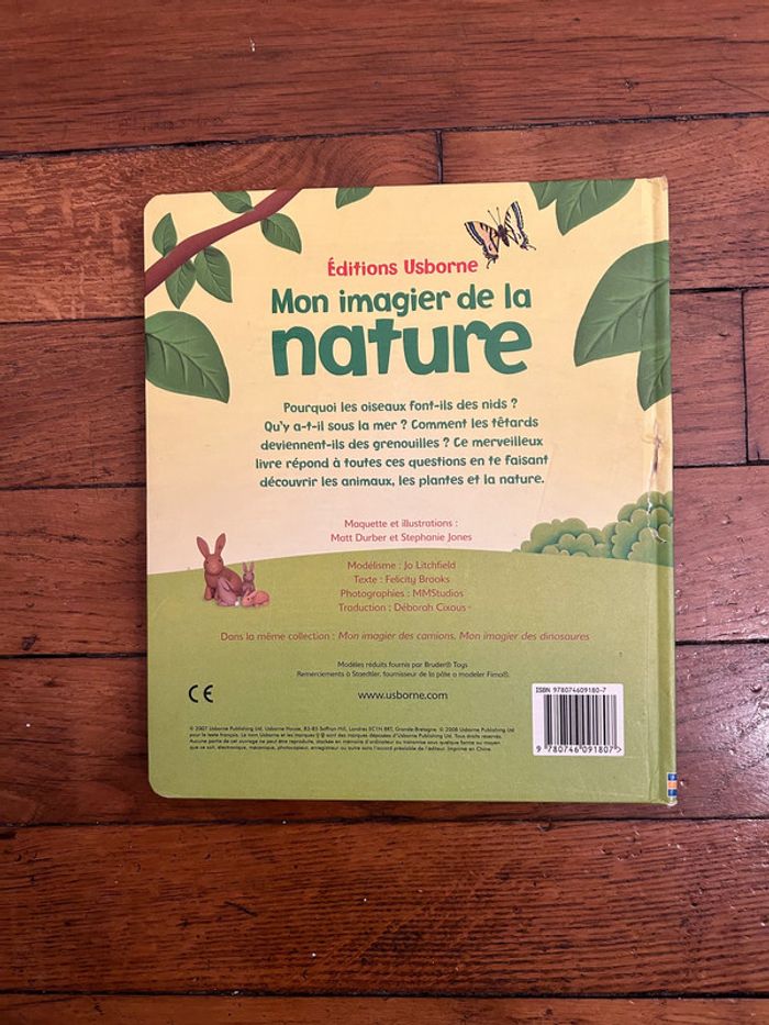 Livre Mon imagier de la nature éditions Usborne - photo numéro 3